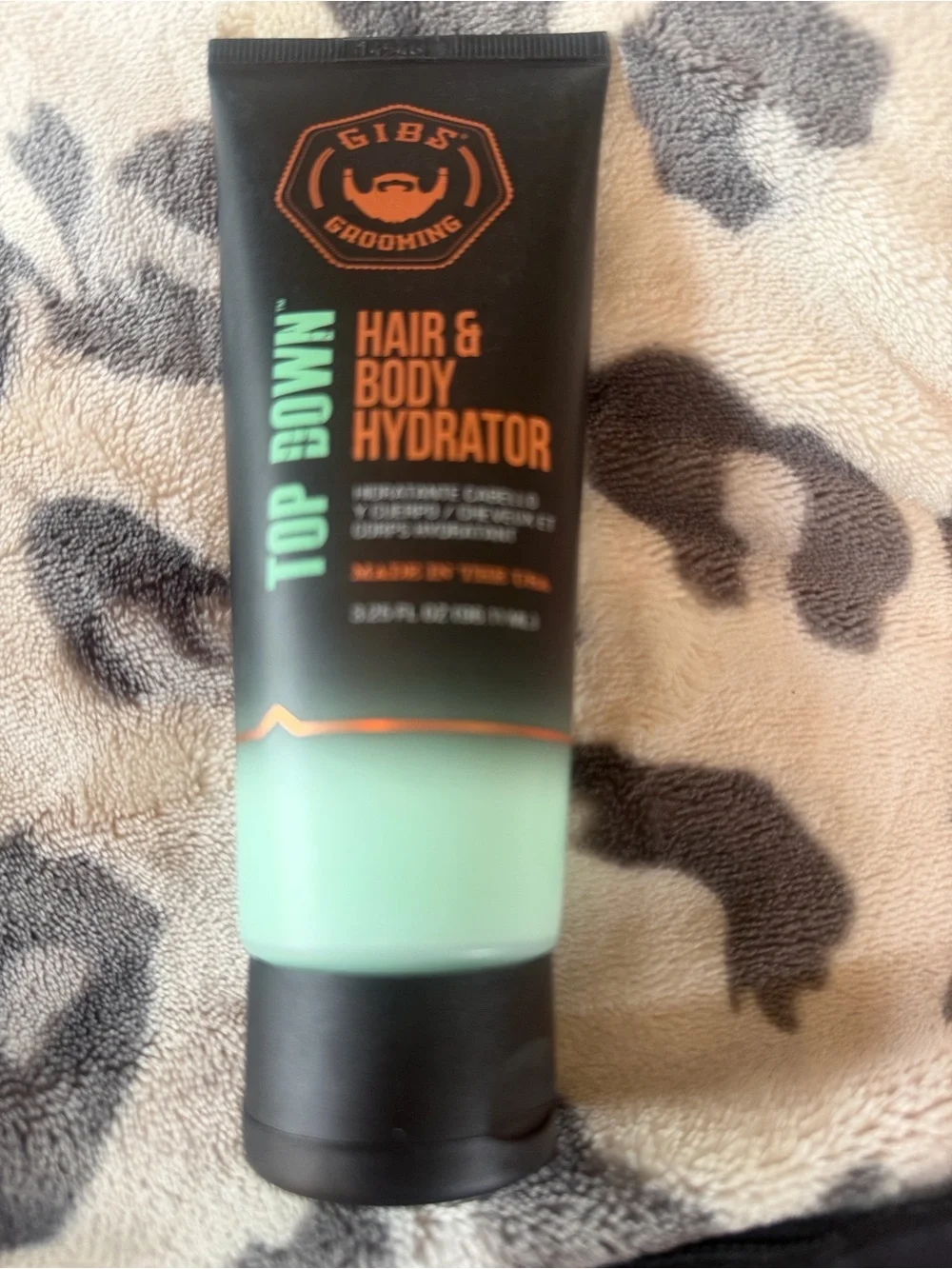 GIBS Grooming Top Down Tea Tree Hair & Body Hydrator 3.25 oz NEW